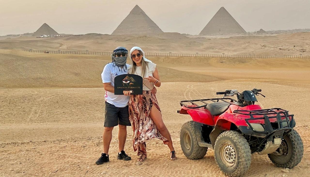 Shadow Pyramids Suites And Jacuzzi Kafret el-Gabal エクステリア 写真