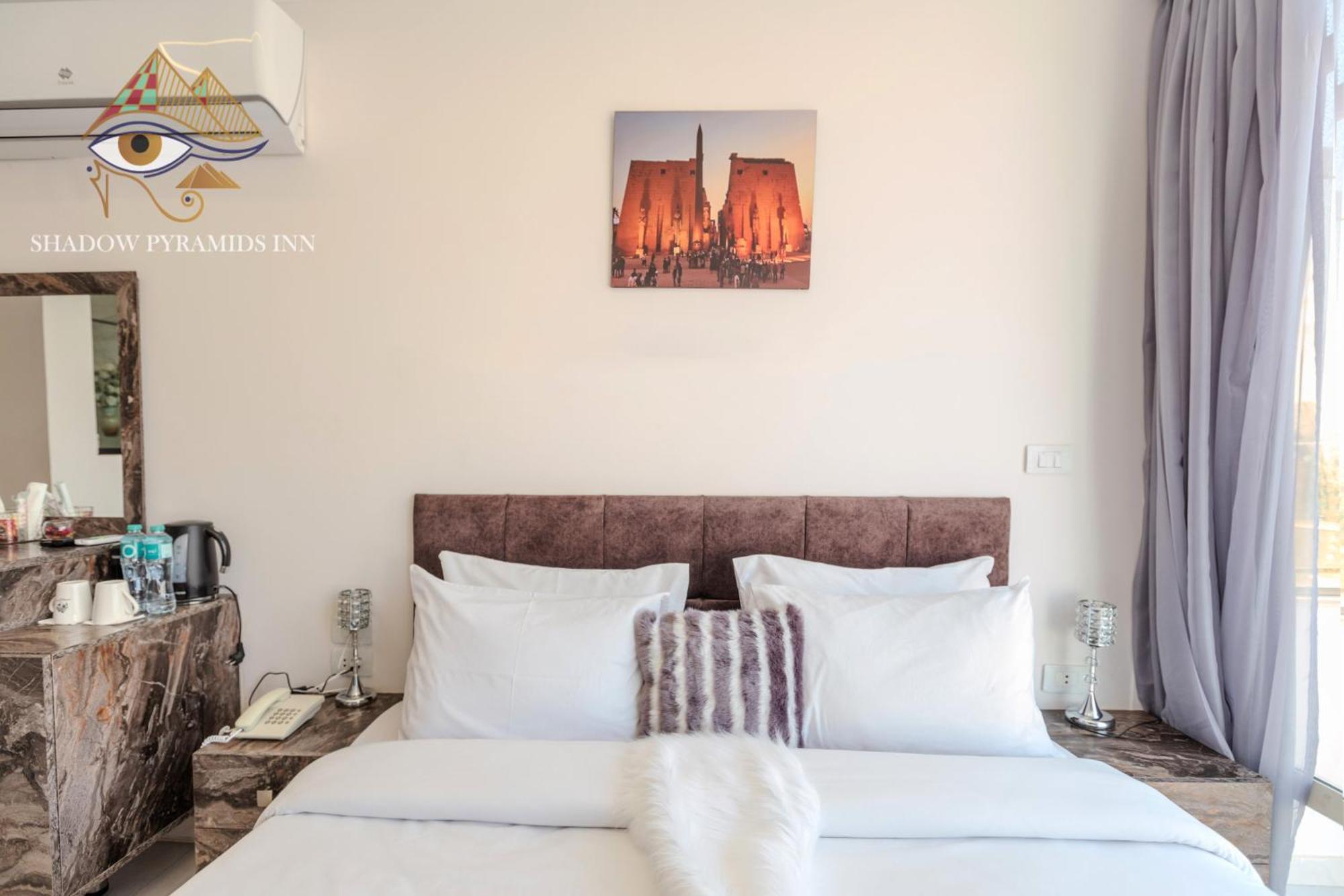 Shadow Pyramids Suites And Jacuzzi Kafret el-Gabal エクステリア 写真