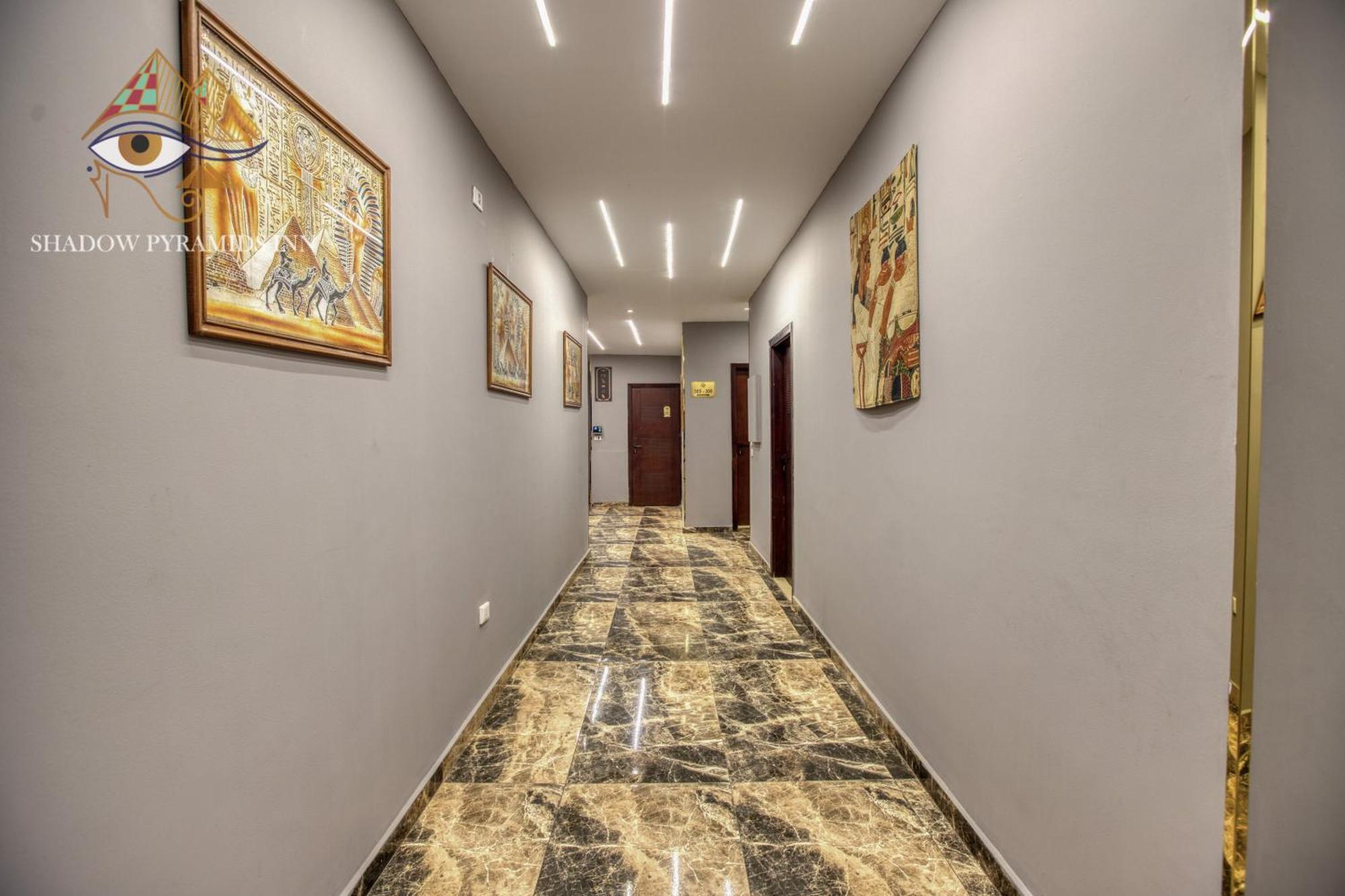 Shadow Pyramids Suites And Jacuzzi Kafret el-Gabal エクステリア 写真