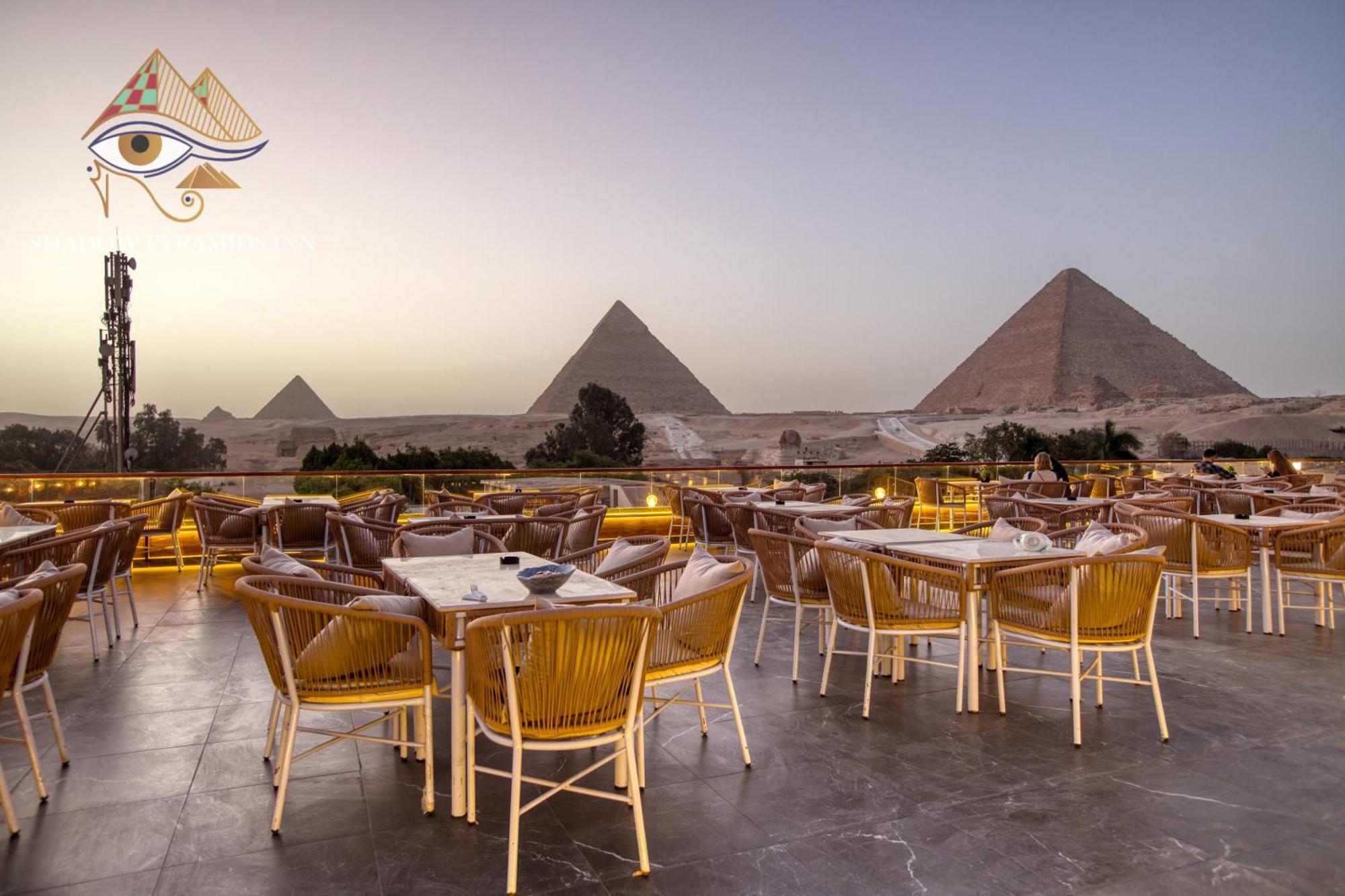 Shadow Pyramids Suites And Jacuzzi Kafret el-Gabal エクステリア 写真