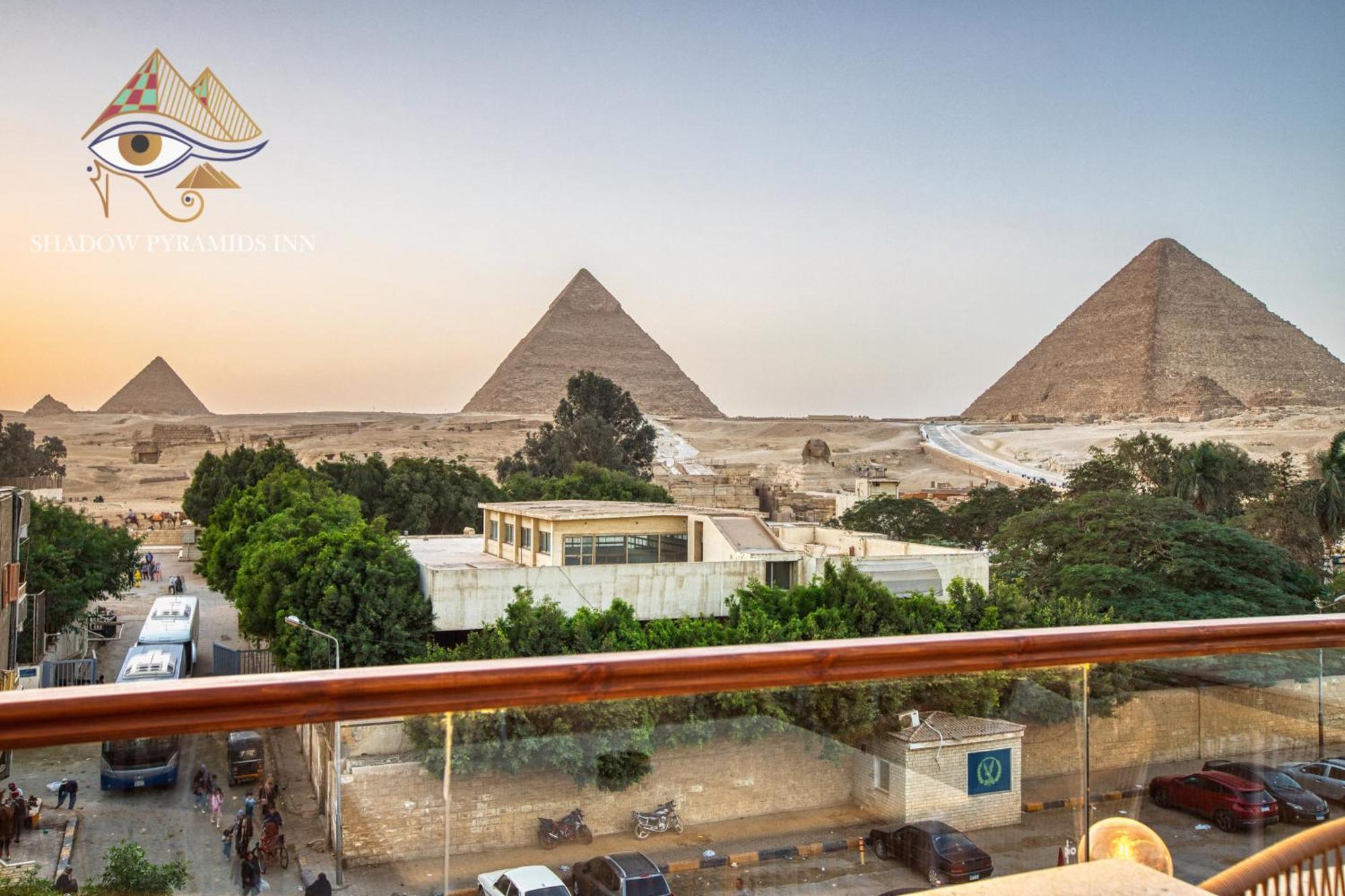 Shadow Pyramids Suites And Jacuzzi Kafret el-Gabal エクステリア 写真