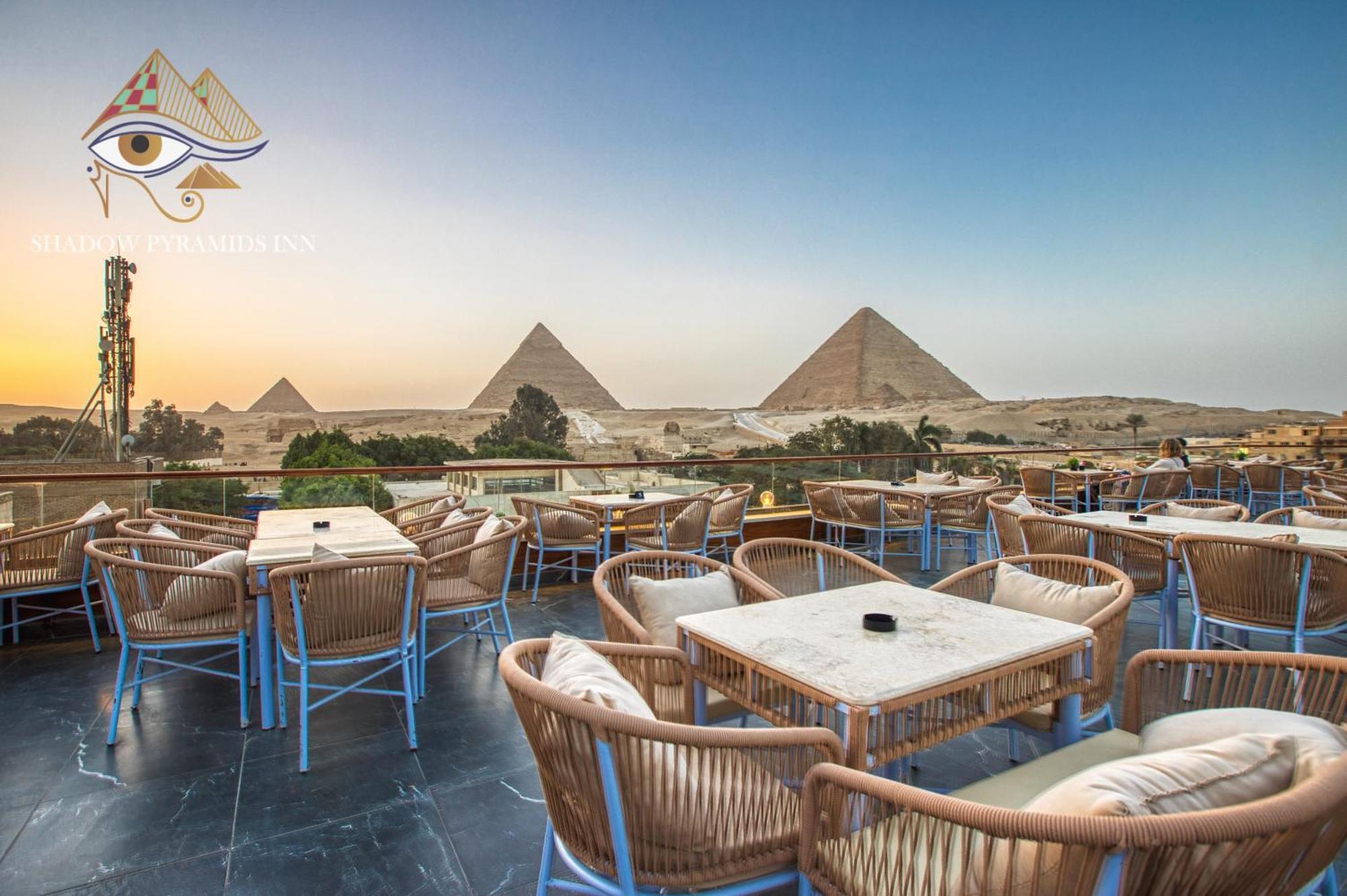 Shadow Pyramids Suites And Jacuzzi Kafret el-Gabal エクステリア 写真
