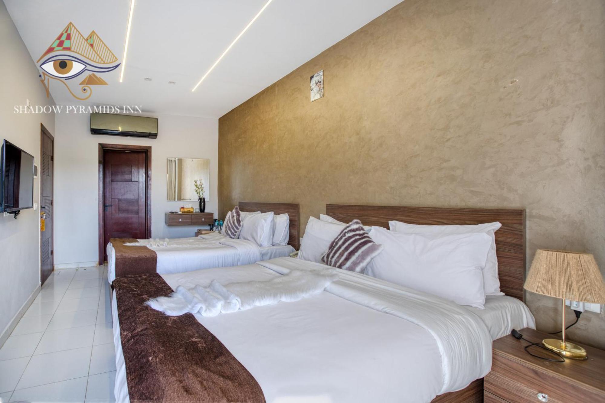 Shadow Pyramids Suites And Jacuzzi Kafret el-Gabal エクステリア 写真