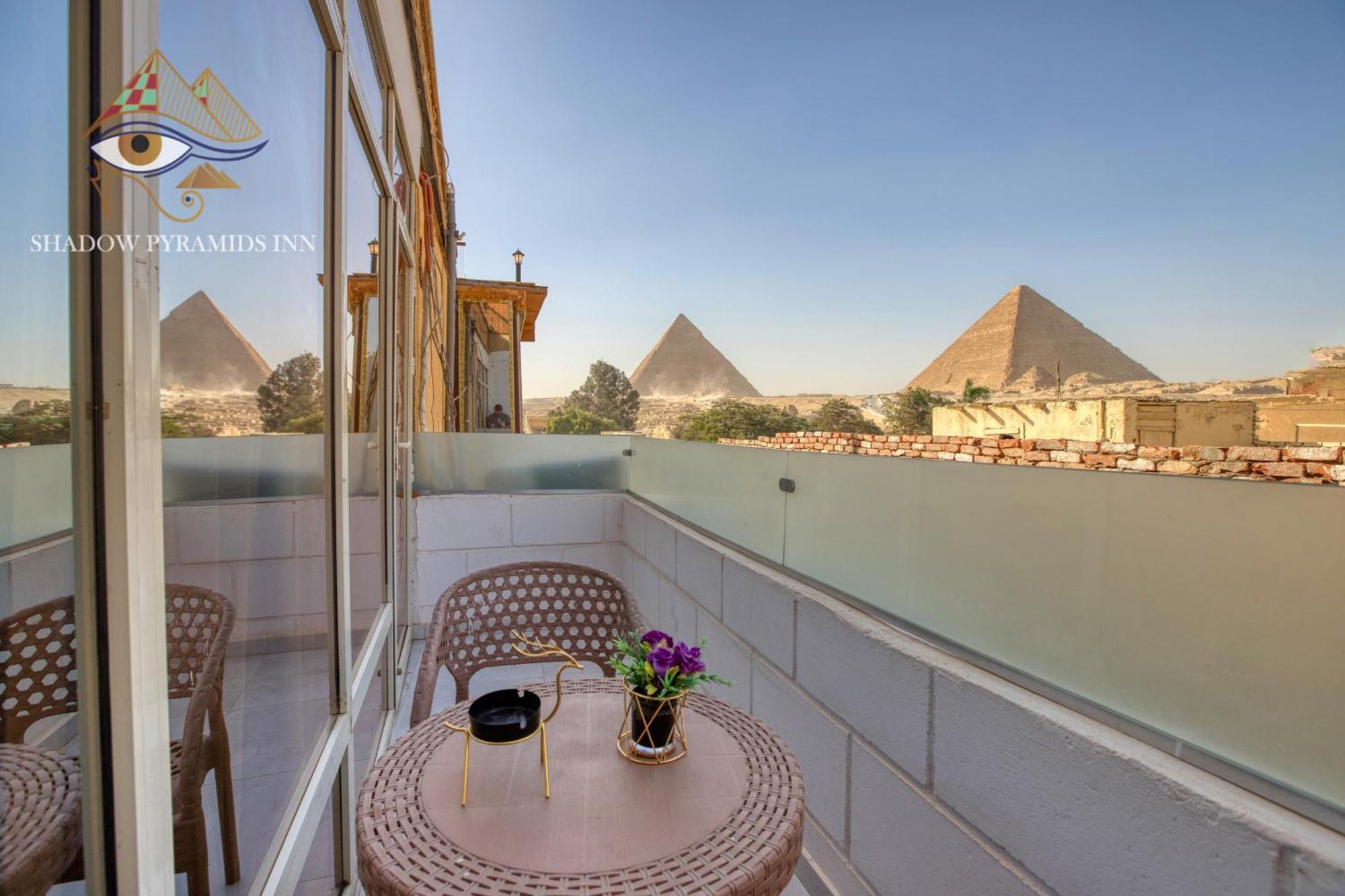 Shadow Pyramids Suites And Jacuzzi Kafret el-Gabal エクステリア 写真